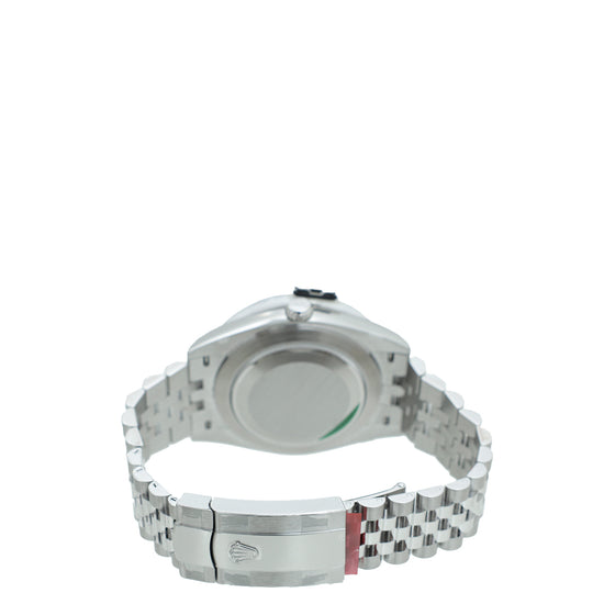 Rolex 18K White Gold & Oyster Steel Datejust 41mm Watch