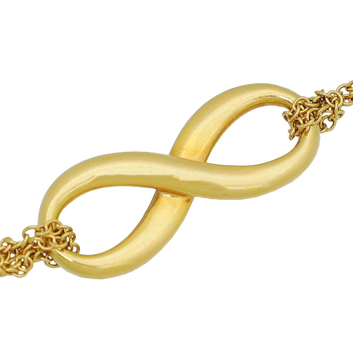 Tiffany & Co 18K Yellow Gold Infinity Bracelet-Tiffany & Co-THE CLOSET