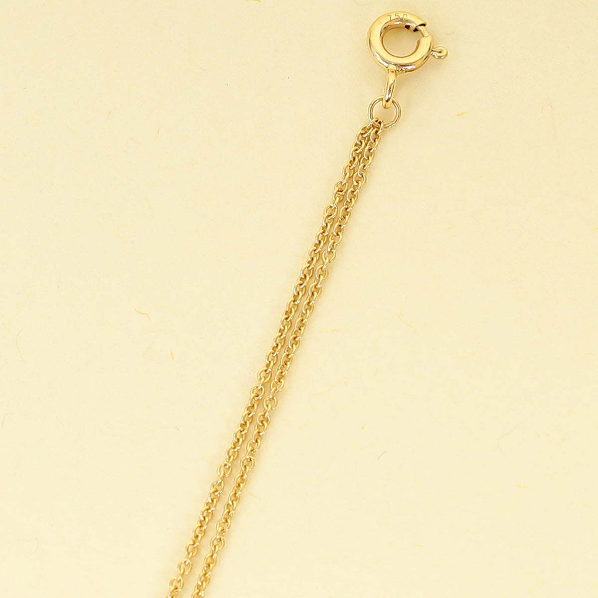 Tiffany & Co. Yellow Gold Infinity Pendant Necklace