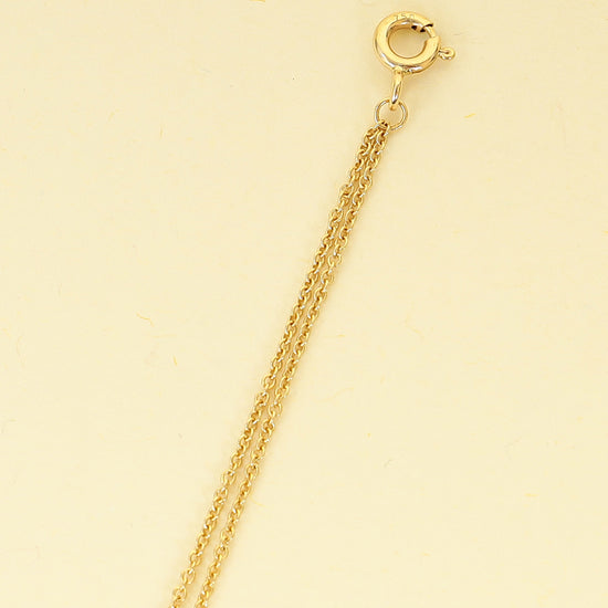 Tiffany & Co. Yellow Gold Infinity Pendant Necklace
