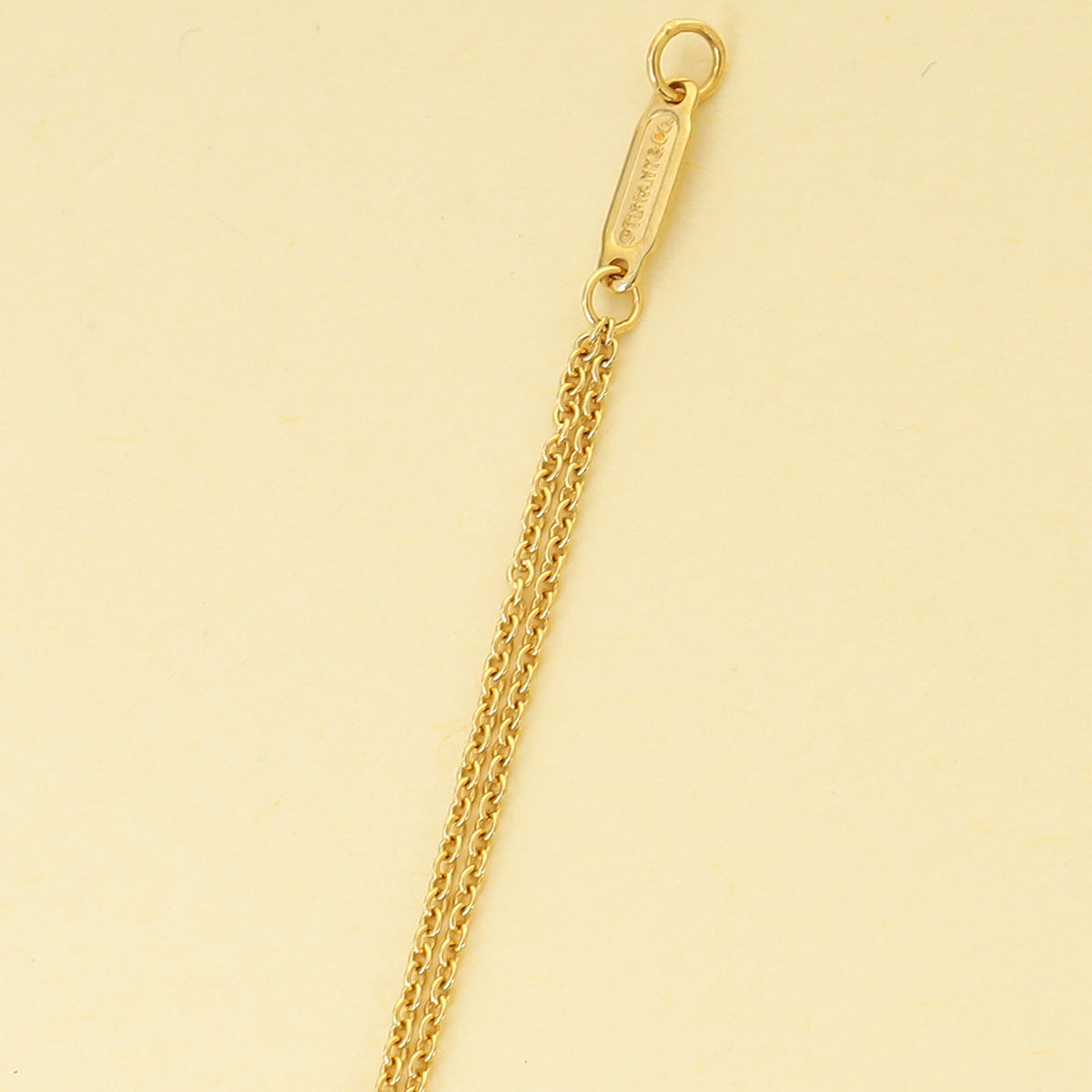 Tiffany & Co. Yellow Gold Infinity Pendant Necklace