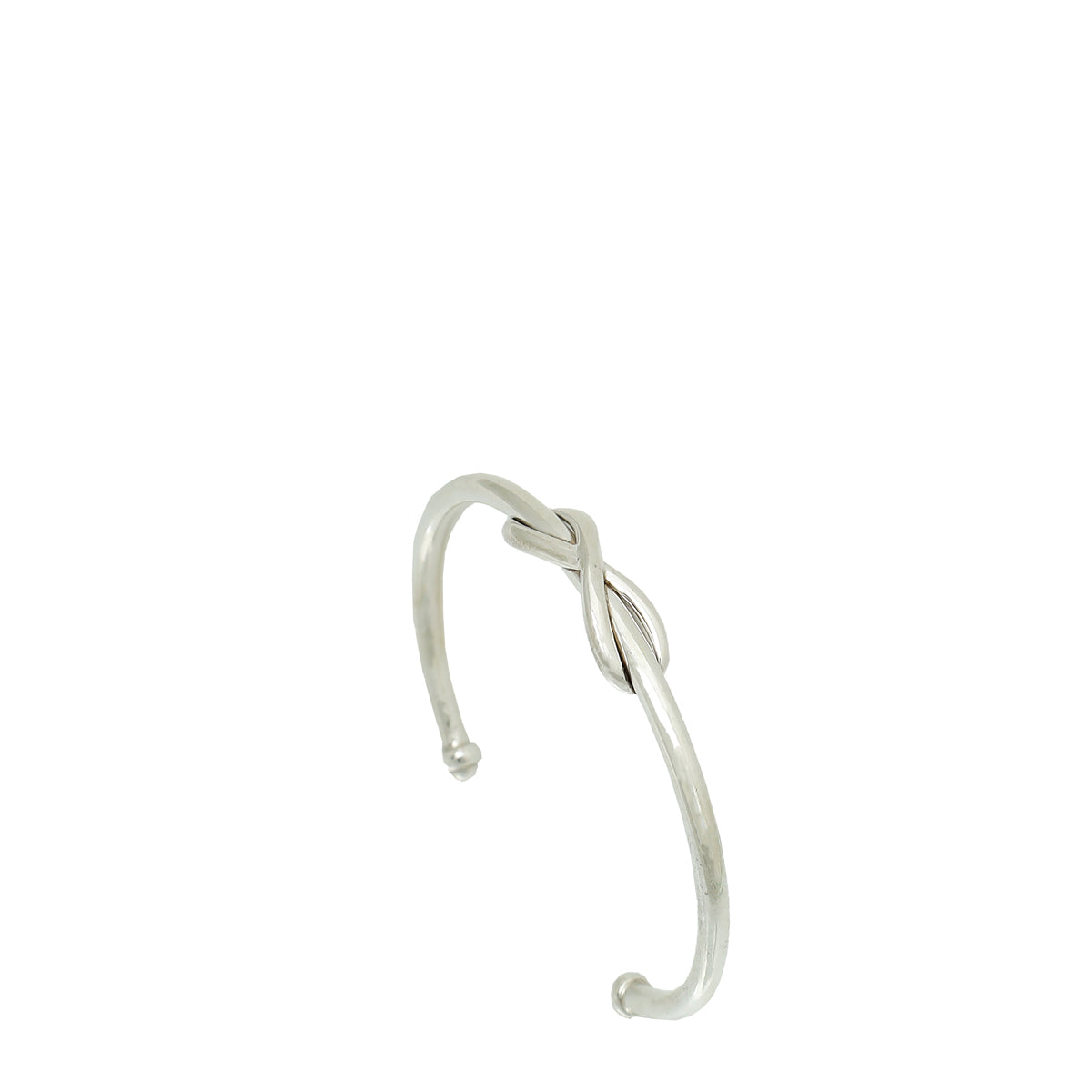 Tiffany & Co Silver Infinity Small Cuff Bangle-Tiffany & Co-THE CLOSET