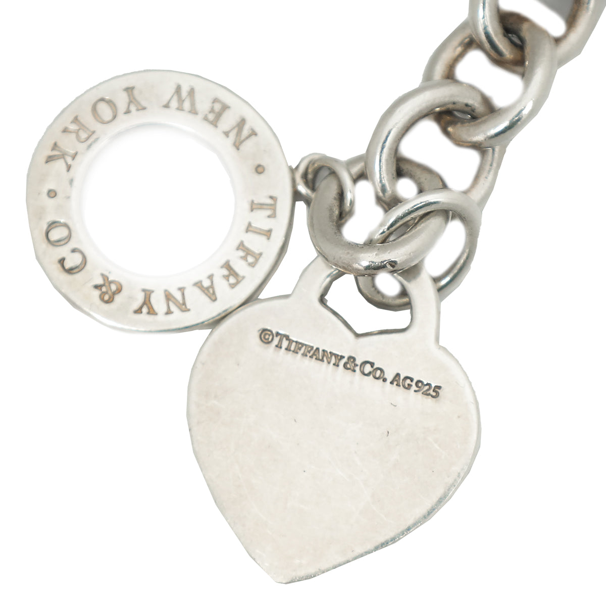 Tiffany & Co Sterling Silver Heart Tag Toggle Bracelet-Tiffany & Co-THE CLOSET