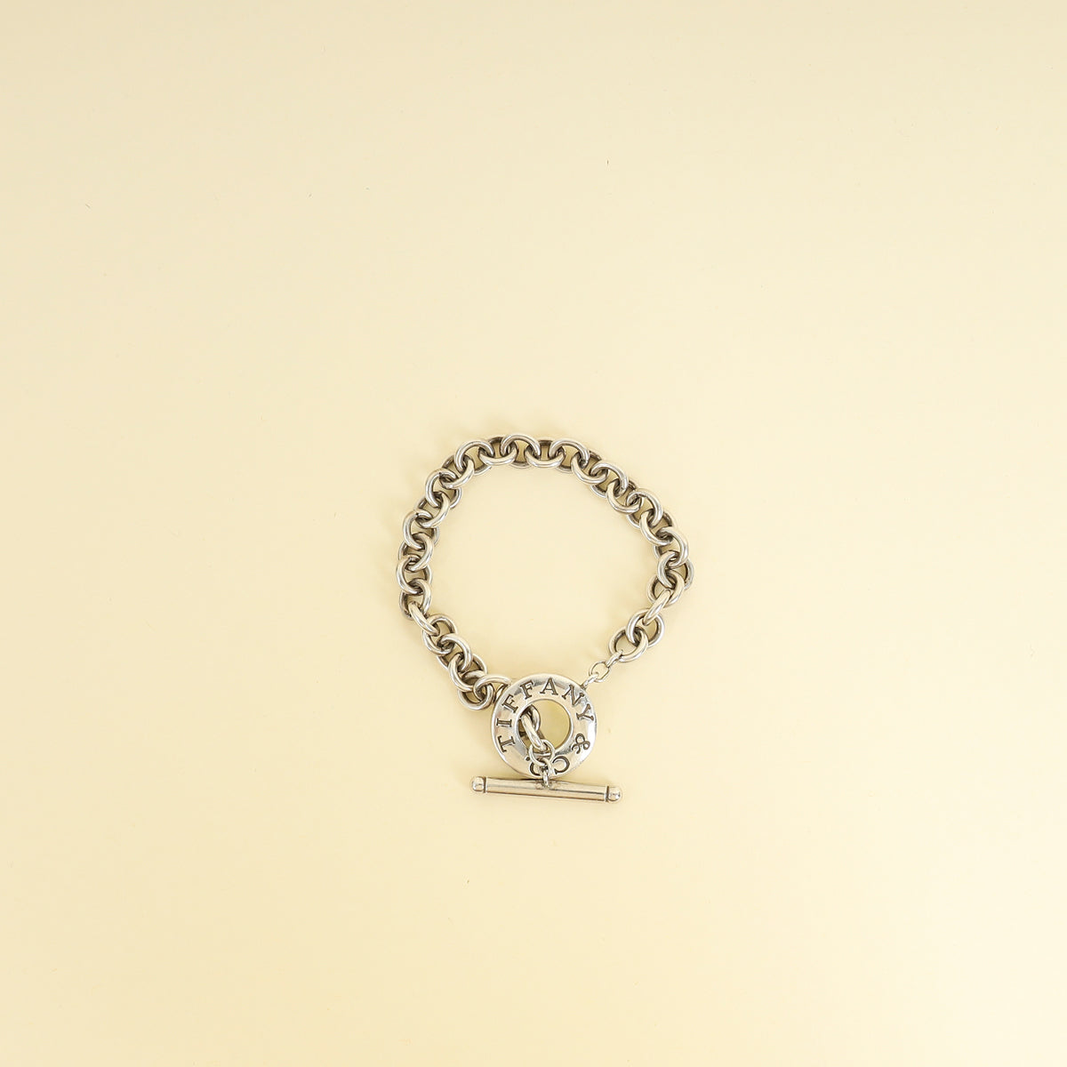 Tiffany & Co. Sterling Silver Toggle Chain Bracelet