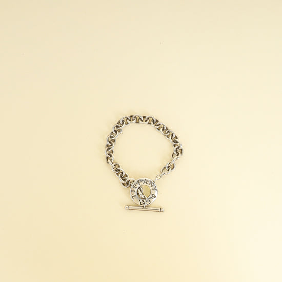 Tiffany & Co. Sterling Silver Toggle Chain Bracelet