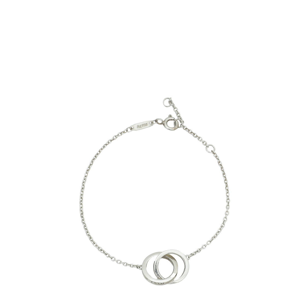 Tiffany & Co Sterling Silver Interlocking Circles Bracelet
