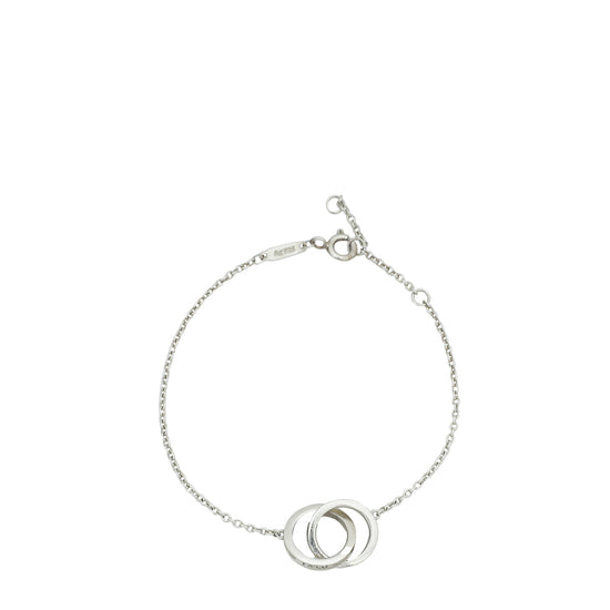Tiffany & Co Sterling Silver Interlocking Circles Bracelet