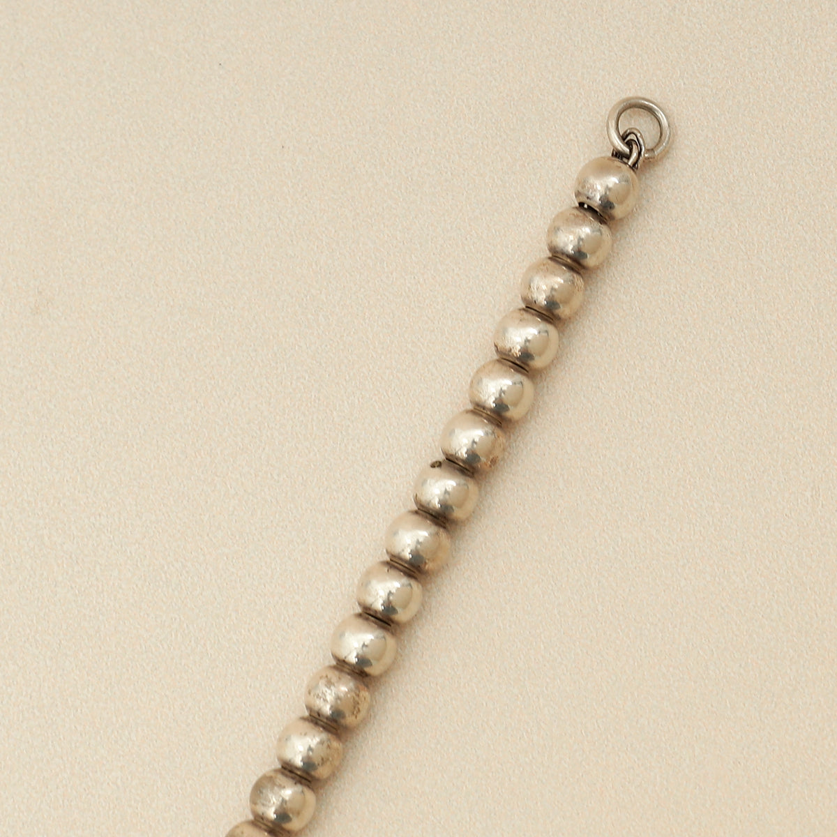 Tiffany & Co. Blue Heart Tag Bead 4mm Bracelet-Tiffany & Co-THE CLOSET