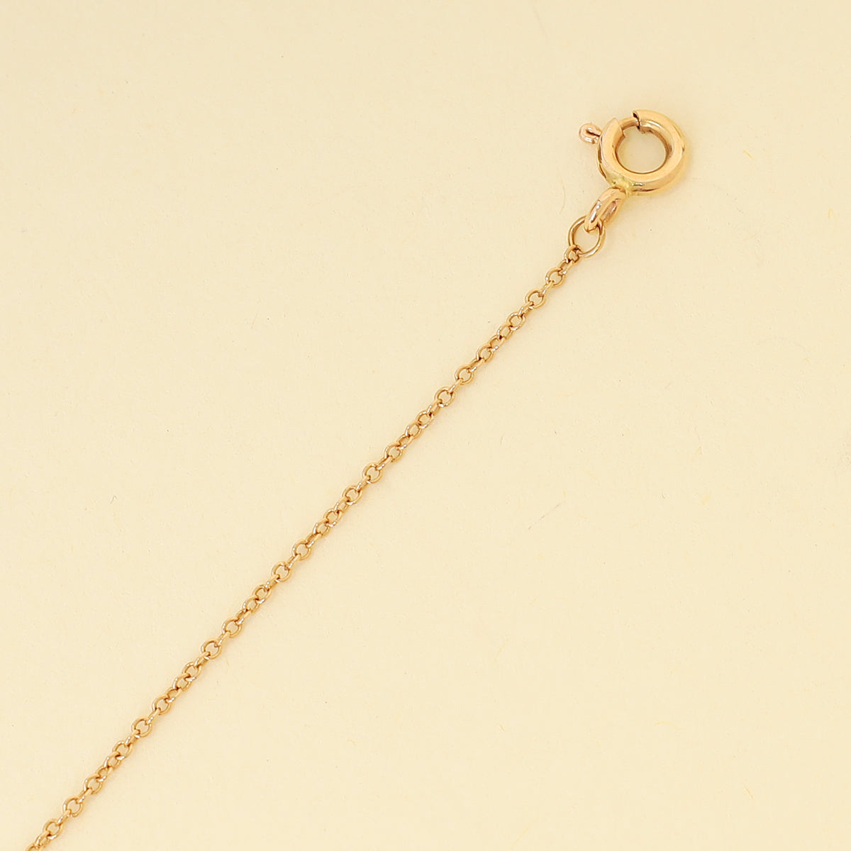 Tiffany & Co. 18K Rose Gold Modern Key Logo Pendant Necklace-Tiffany & Co-THE CLOSET