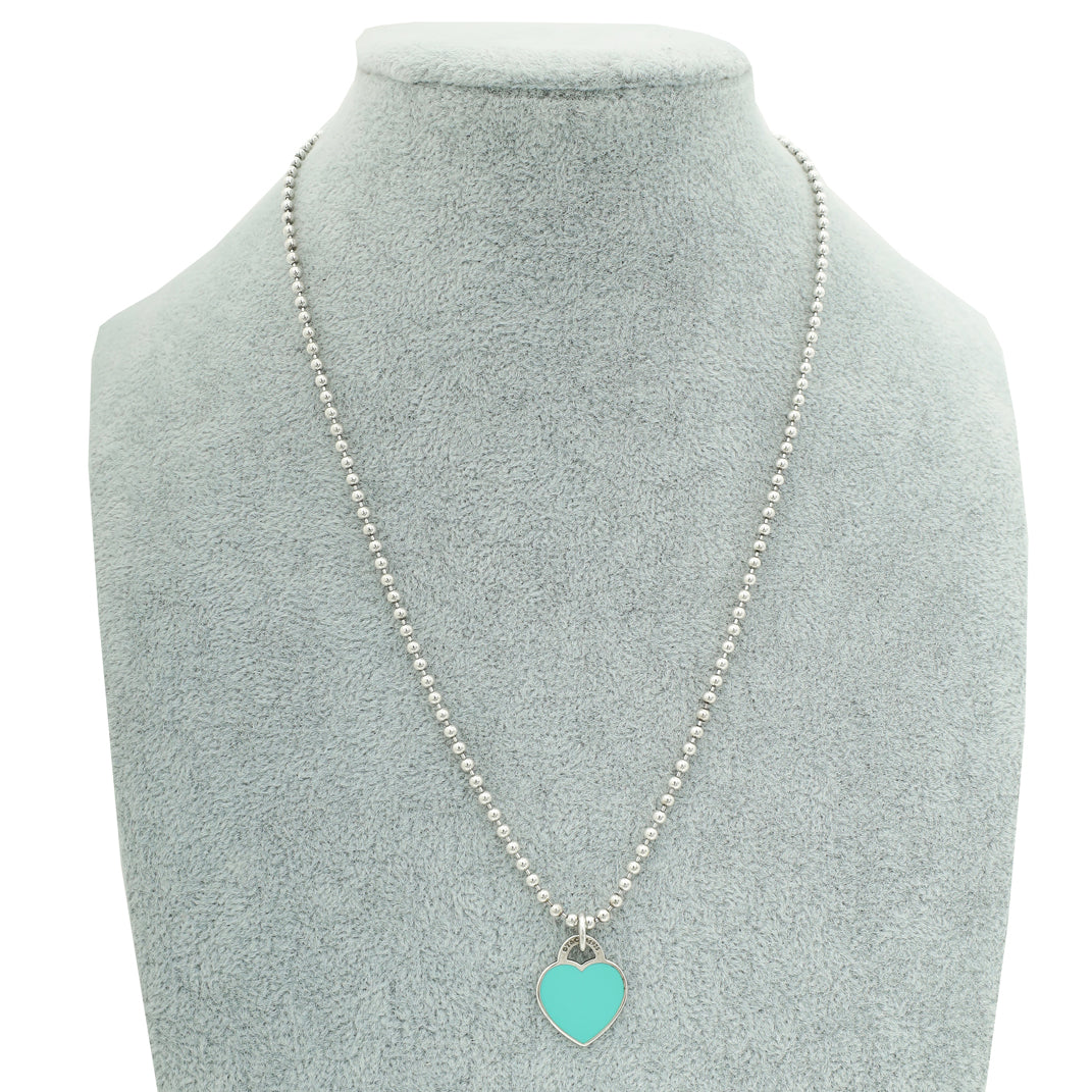 Tiffany & Co Blue Return to Tiffany Bead Necklace-Tiffany & Co-THE CLOSET