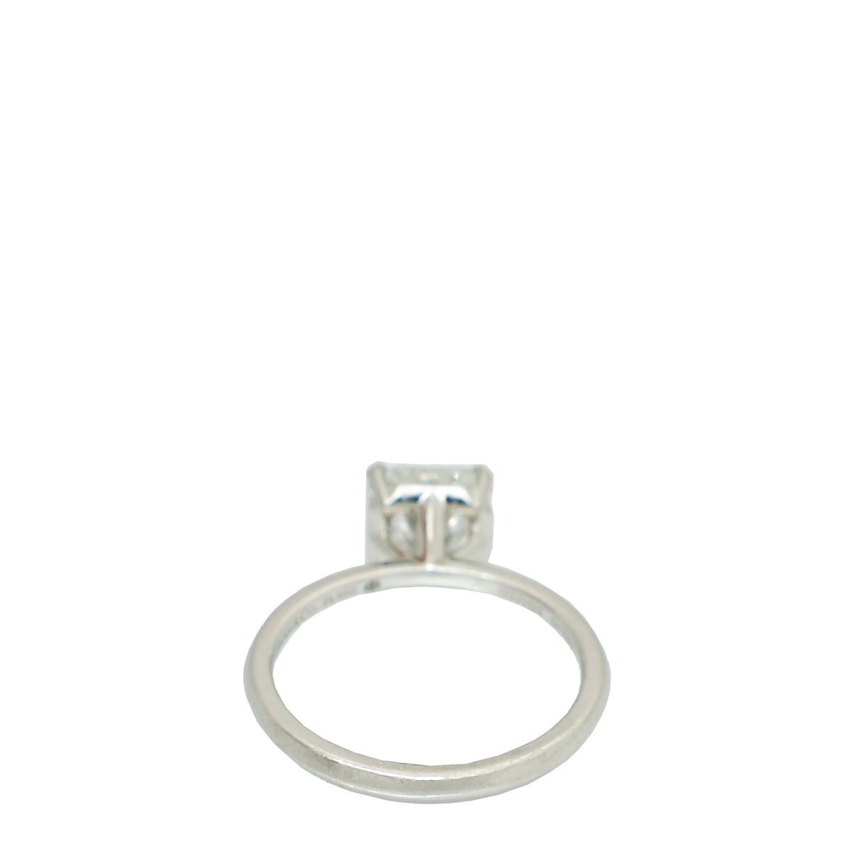 Tiffany & Co Platinum Diamond True Engagement Ring 51-Tiffany & Co-THE CLOSET