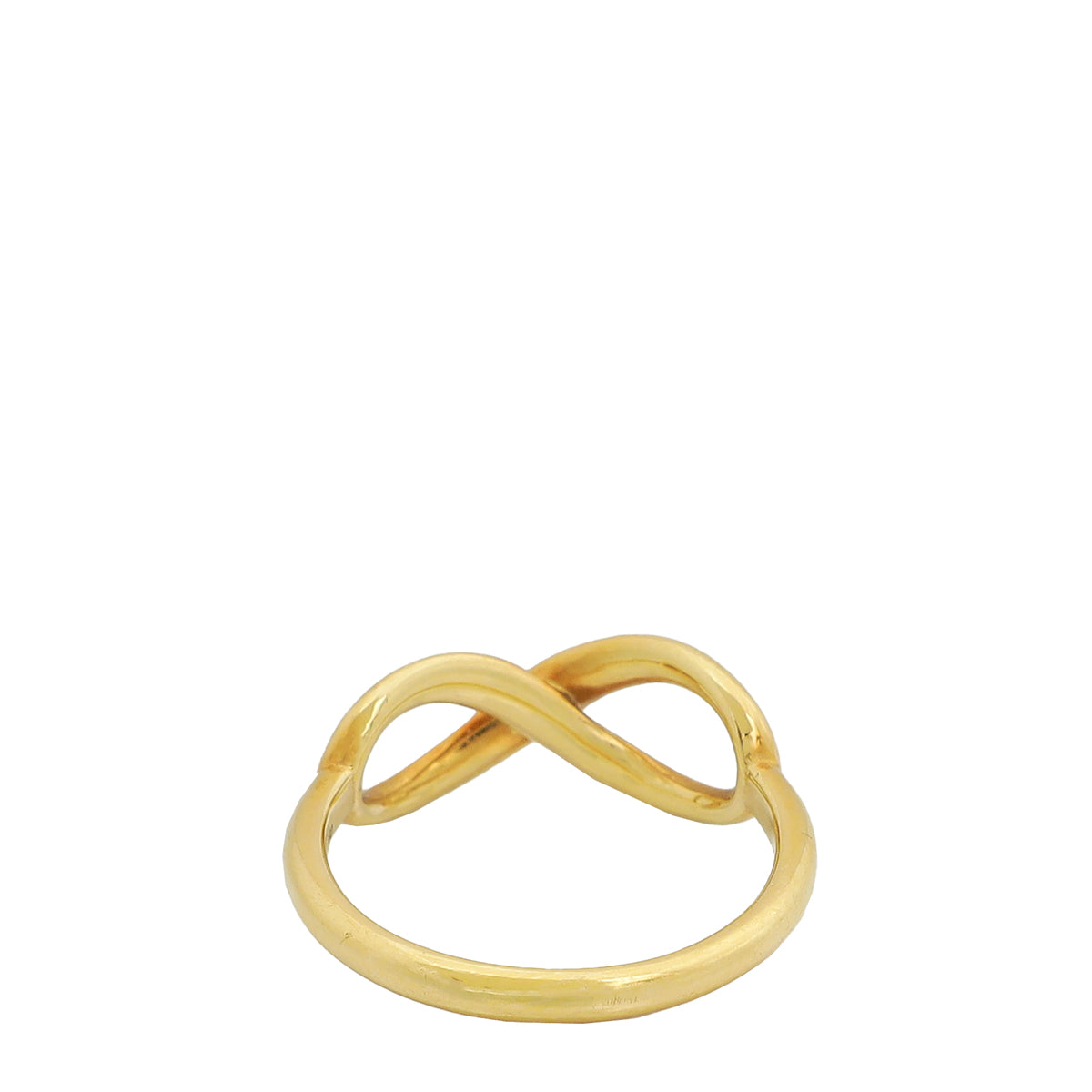 Tiffany & Co 18K Yellow Gold Infinity Ring 54-Tiffany & Co-THE CLOSET