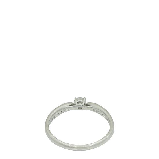 Tiffany & Co. Platinum Diamonds Harmony Engagement Ring 53