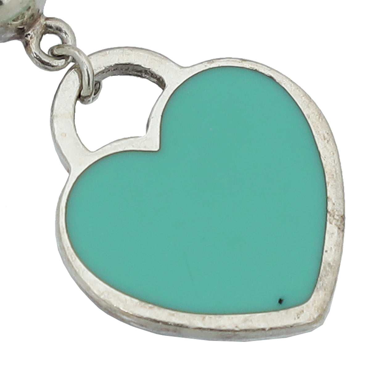 Tiffany & Co Blue Heart Tag Bead Bracelet-Tiffany & Co-THE CLOSET