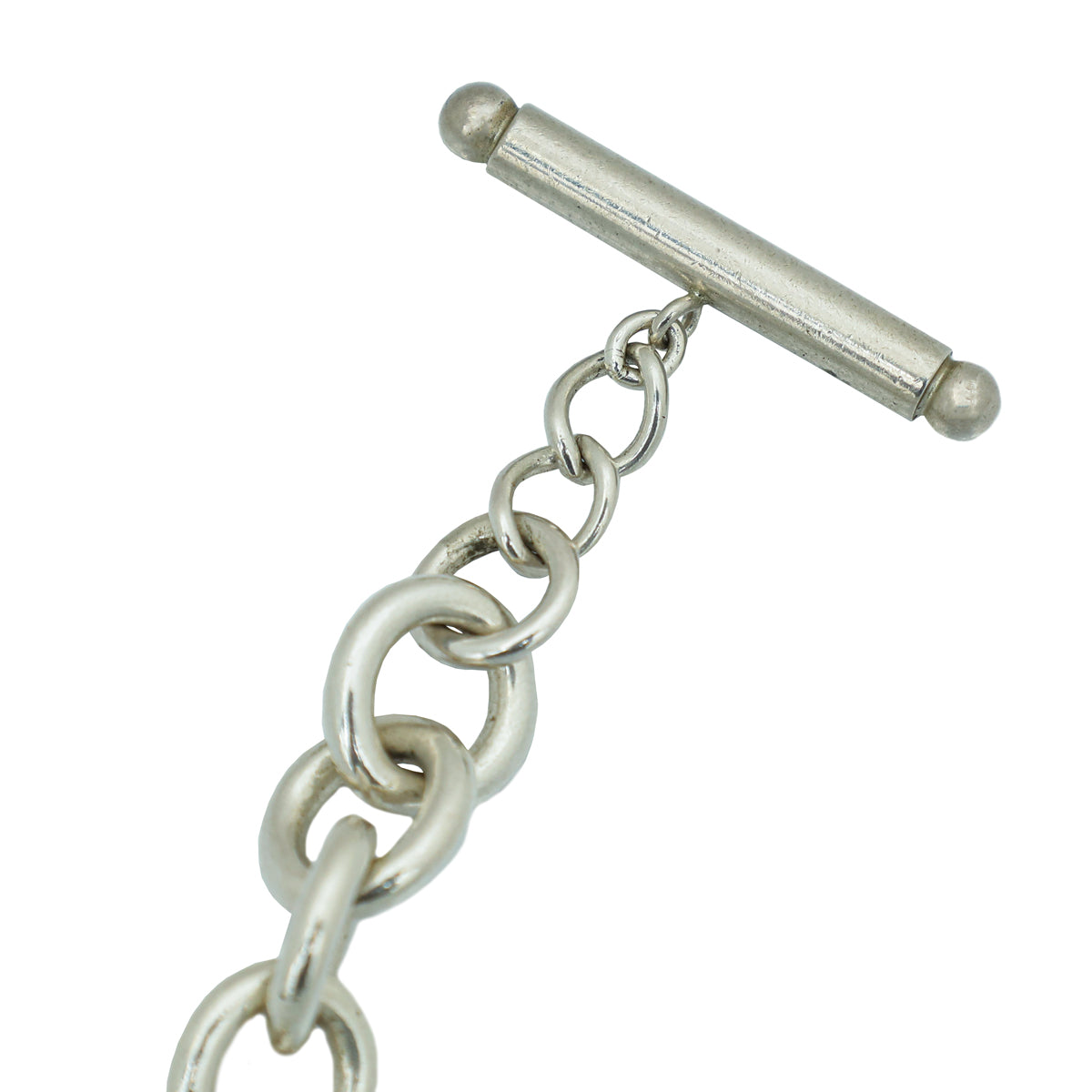 Tiffany & Co Sterling Silver Return to Tiffany Heart Tag Toggle Bracelet-Tiffany & Co-THE CLOSET