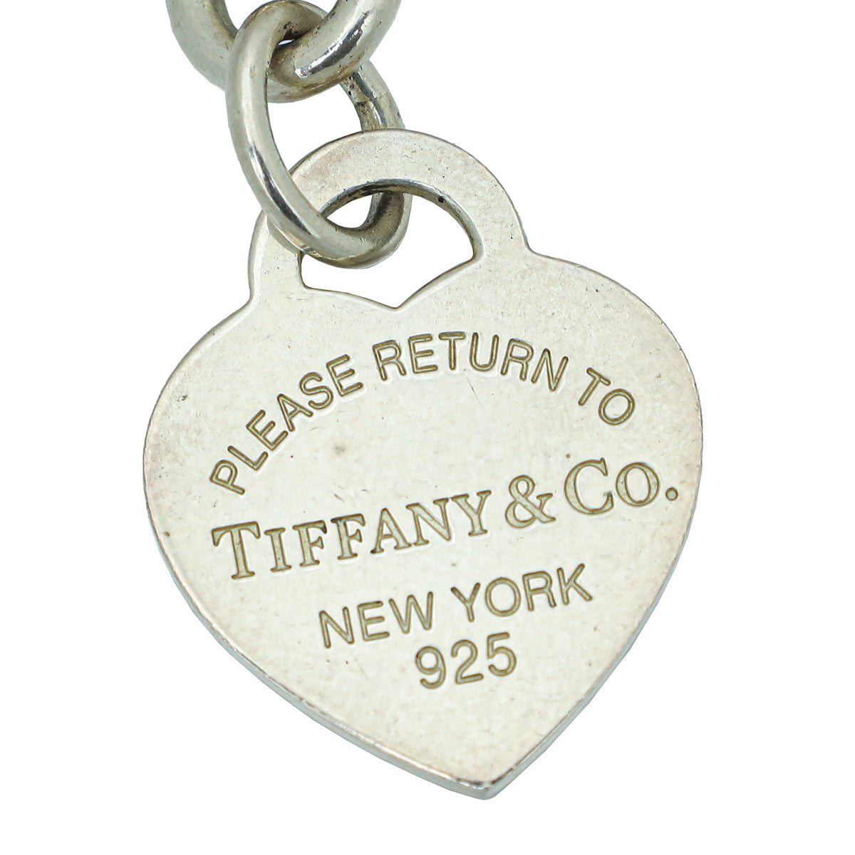 Tiffany & Co Sterling Silver “Return to Tiffany” Heart Tag Toggle Bracelet  7”