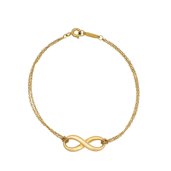 Tiffany & Co. 18K Rose Gold Infinity Bracelet
