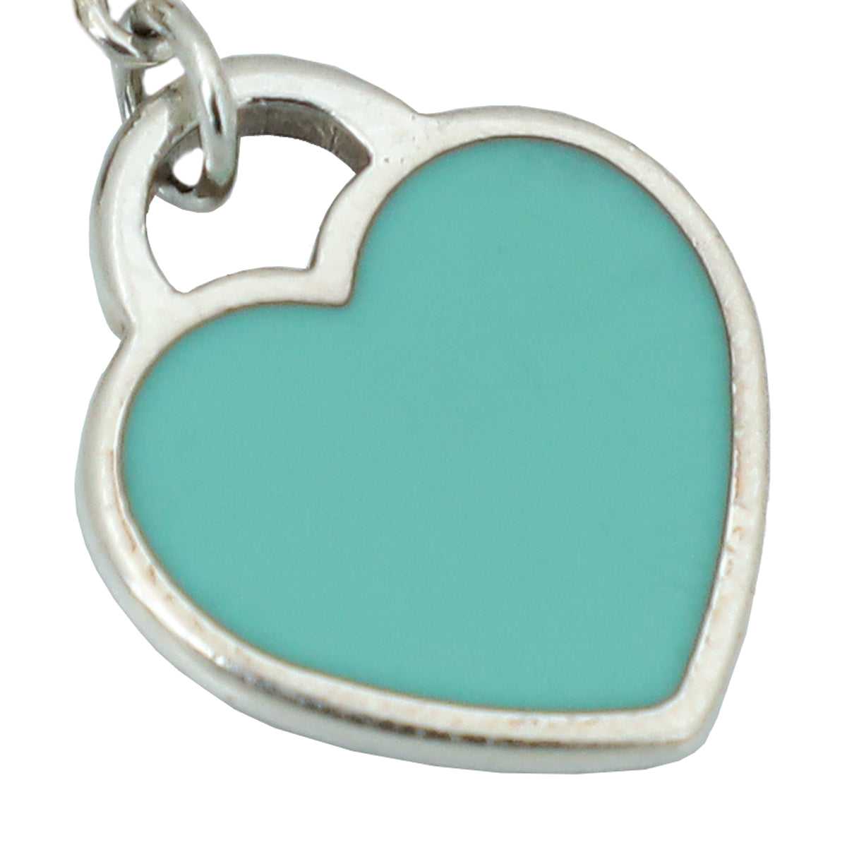 Tiffany & Co Blue Heart Tag Bead Bracelet