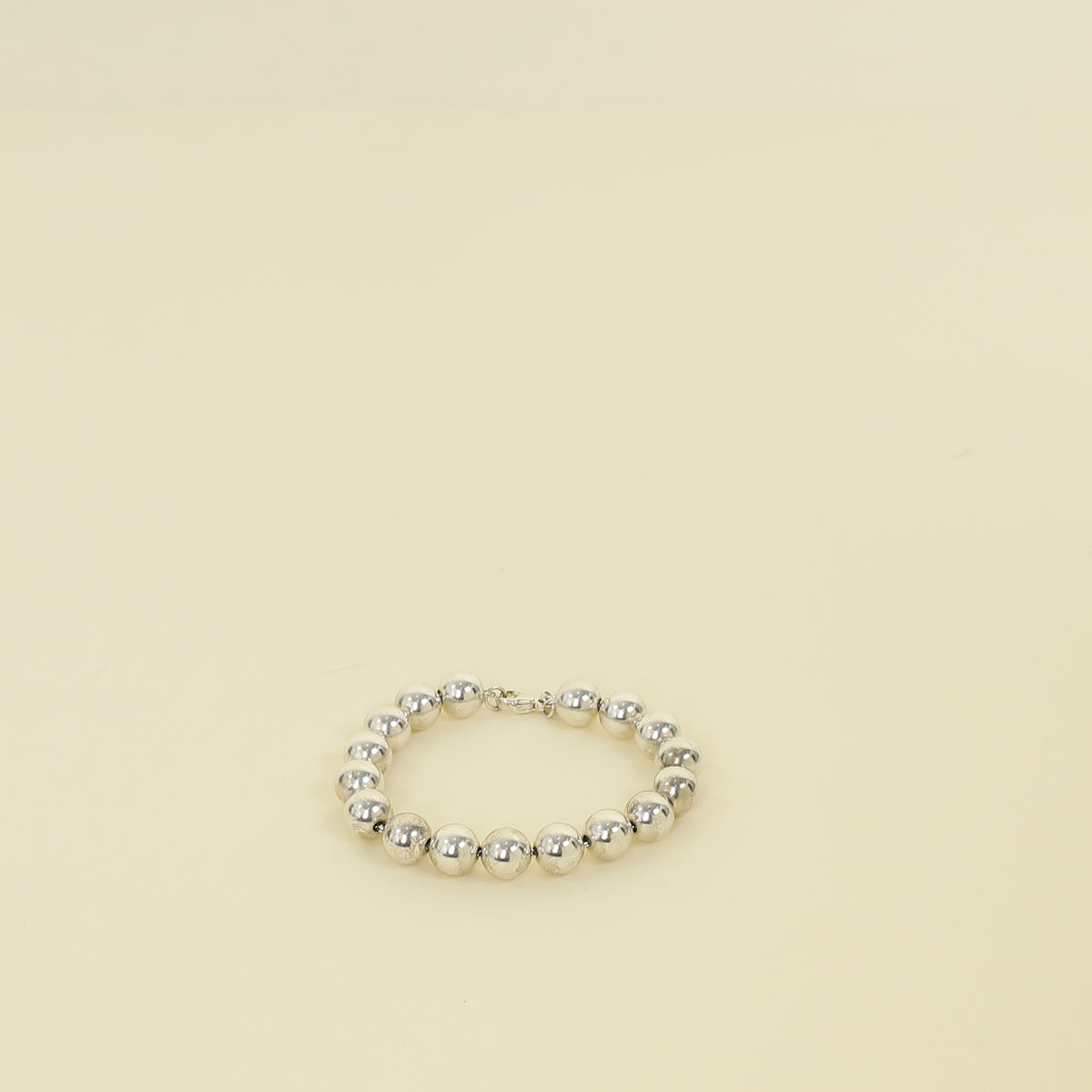 Tiffany & Co. Silver Hardware Ball 10mm Bracelet