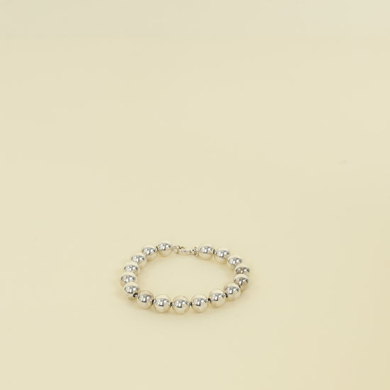 Tiffany & Co. Silver Hardware Ball 10mm Bracelet
