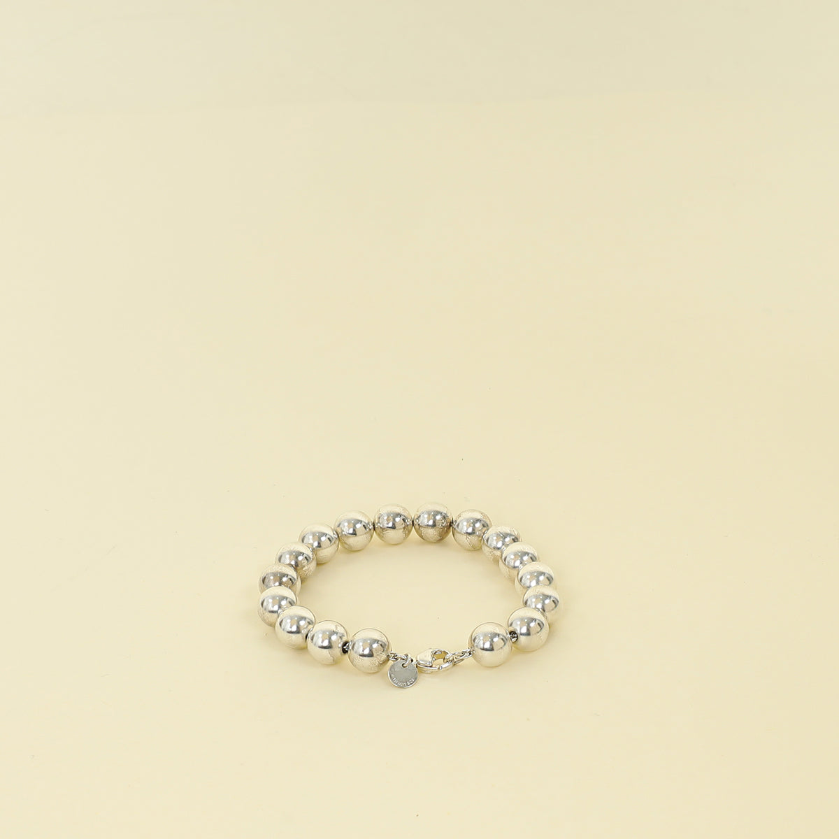 Tiffany & Co. Silver Hardware Ball 10mm Bracelet