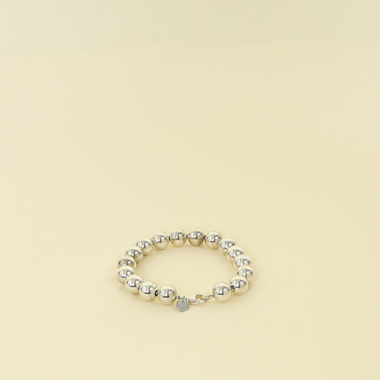 Tiffany & Co. Silver Hardware Ball 10mm Bracelet