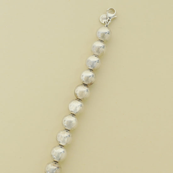 Tiffany & Co. Silver Hardware Ball 10mm Bracelet