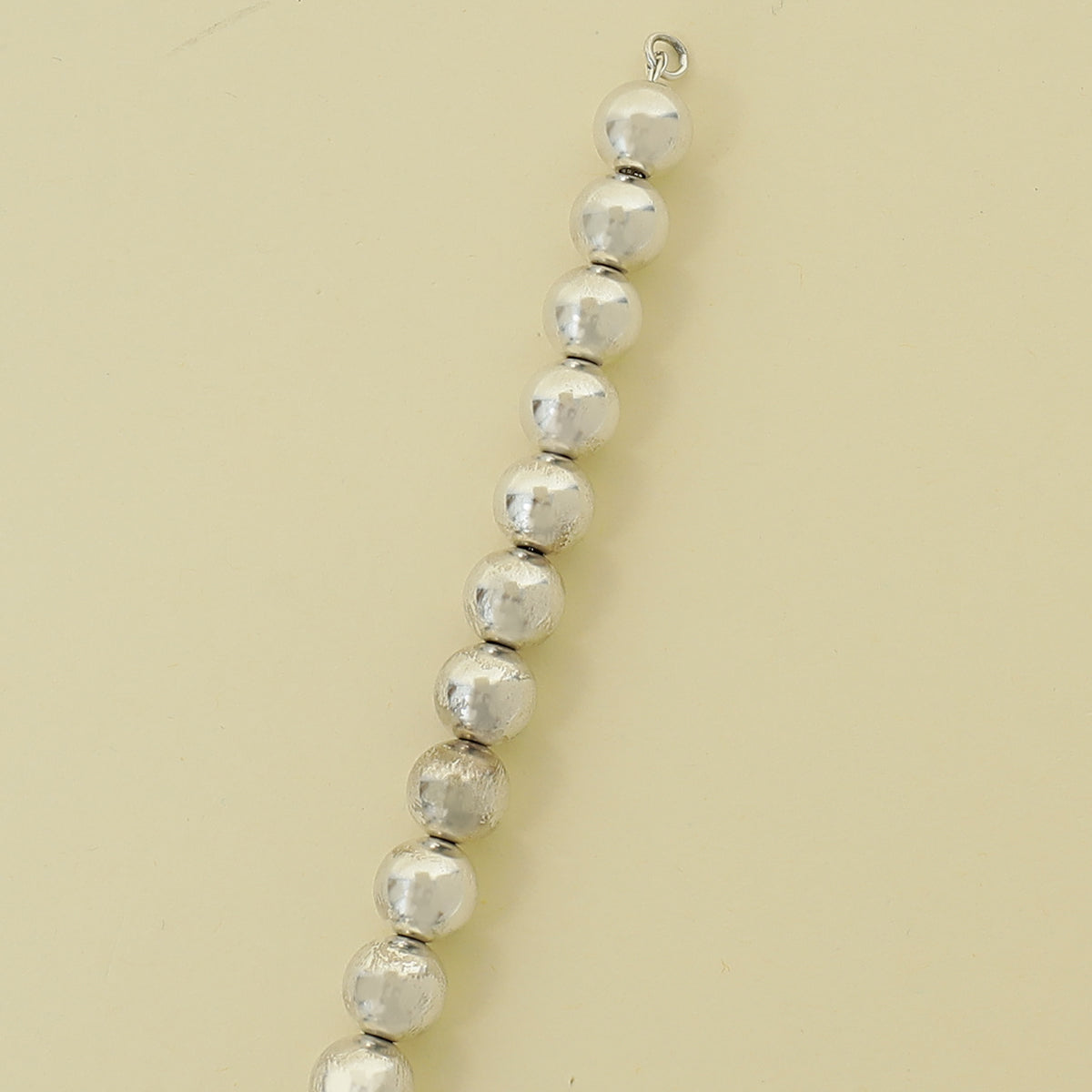 Tiffany & Co. Silver Hardware Ball 10mm Bracelet