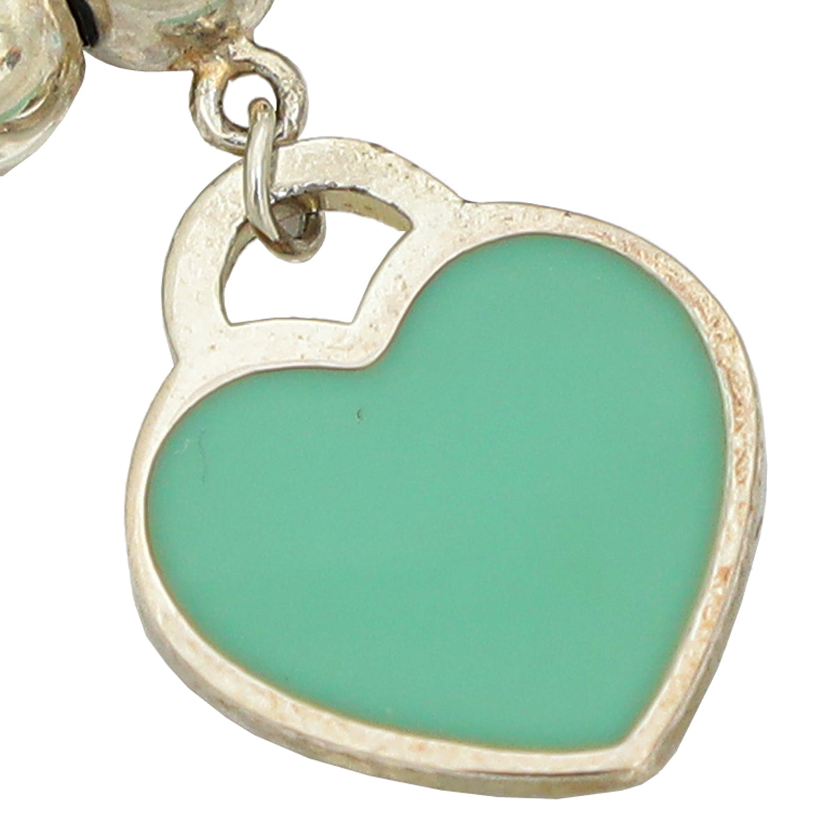 Tiffany & Co Mint Heart Tag Bead Bracelet-Tiffany & Co-THE CLOSET