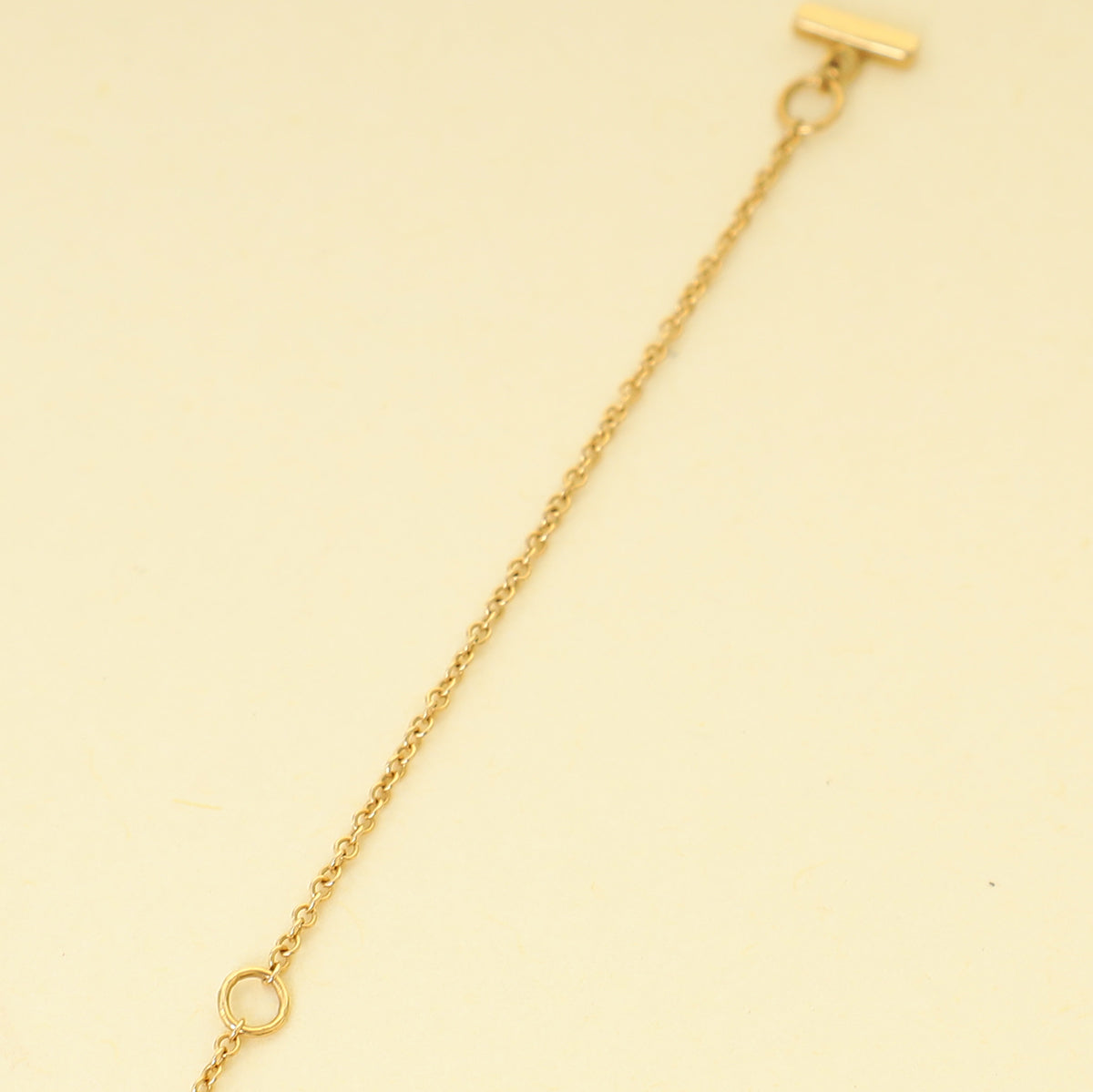 Tiffany & Co. 18K Pink Gold T Smile Pendant Necklace Large Model