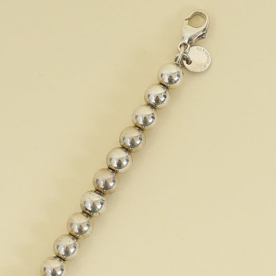 Tiffany & Co. Silver Hardwear Graduated Ball 6-11 mm Necklace