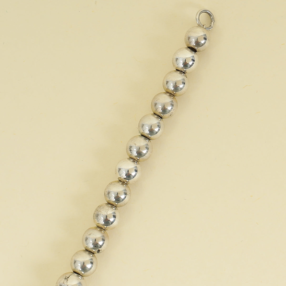 Tiffany & Co. Silver Hardwear Graduated Ball 6-11 mm Necklace