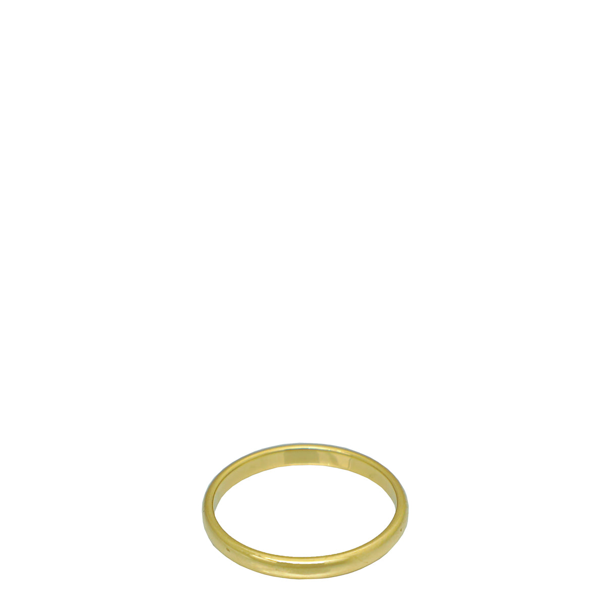 Tiffany & Co 18K Yellow Gold Forever Wedding Band Ring 49