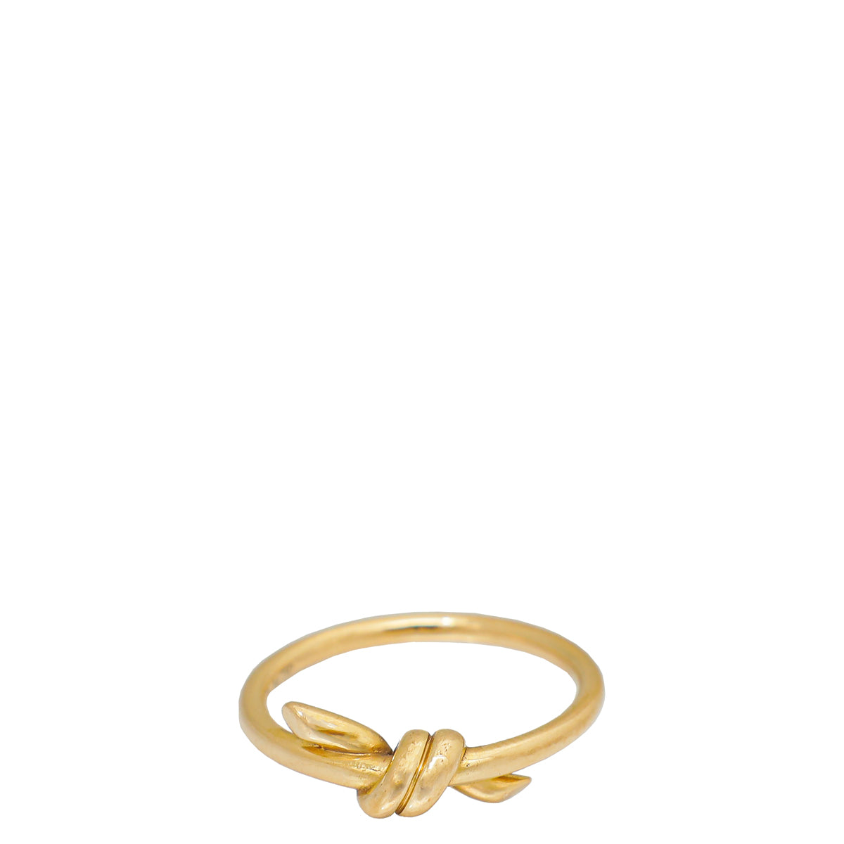 Tiffany & Co 18K Rose Gold Knot Ring 6/51-Tiffany & Co-THE CLOSET