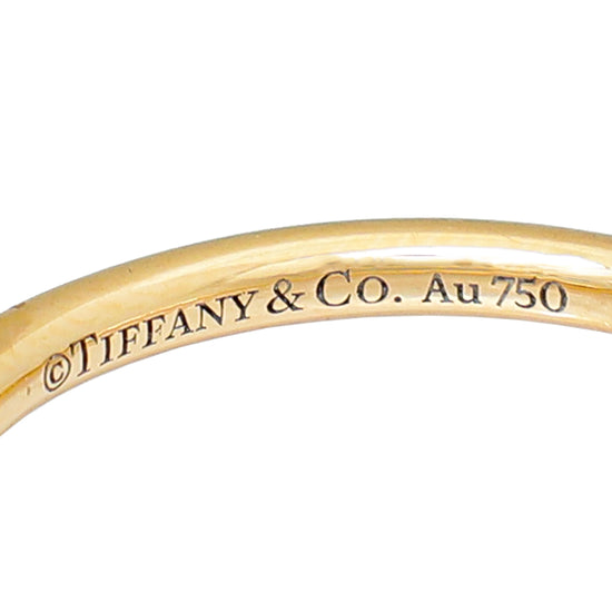 Tiffany & Co 18K Rose Gold Knot Ring 6/51