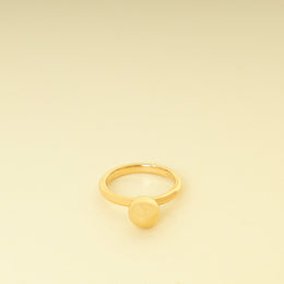 Tiffany & Co. 18K Yellow Gold 12mm Ball Ring 52
