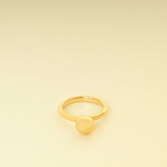 Tiffany & Co. 18K Yellow Gold 12mm Ball Ring 52