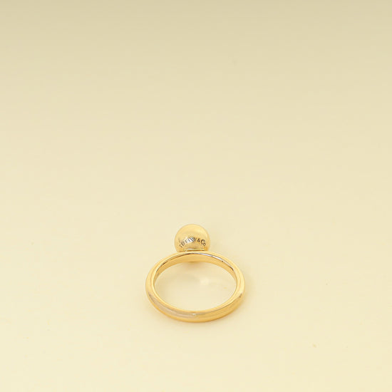 Tiffany & Co. 18K Yellow Gold 12mm Ball Ring 52