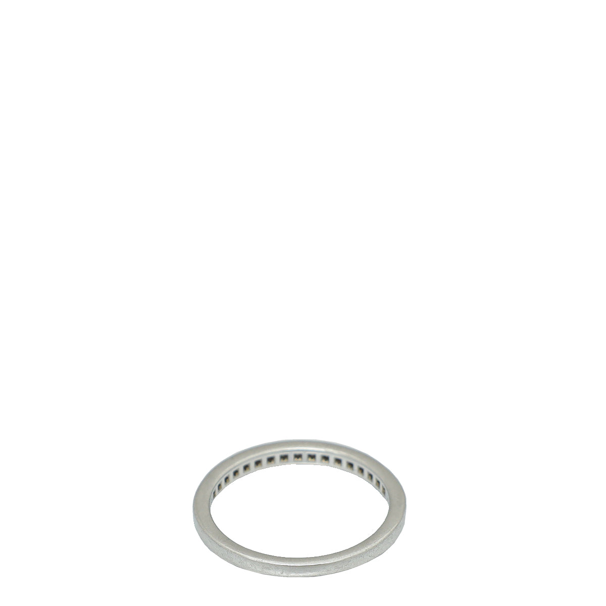 Tiffany & Co Platinum Diamond Soleste Half Eternity Ring 51-Tiffany & Co-THE CLOSET