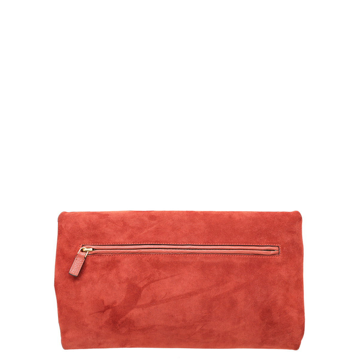 Tom Ford Rust Orange Suede Natalia Convertible Clutch Bag-Tom Ford-THE CLOSET