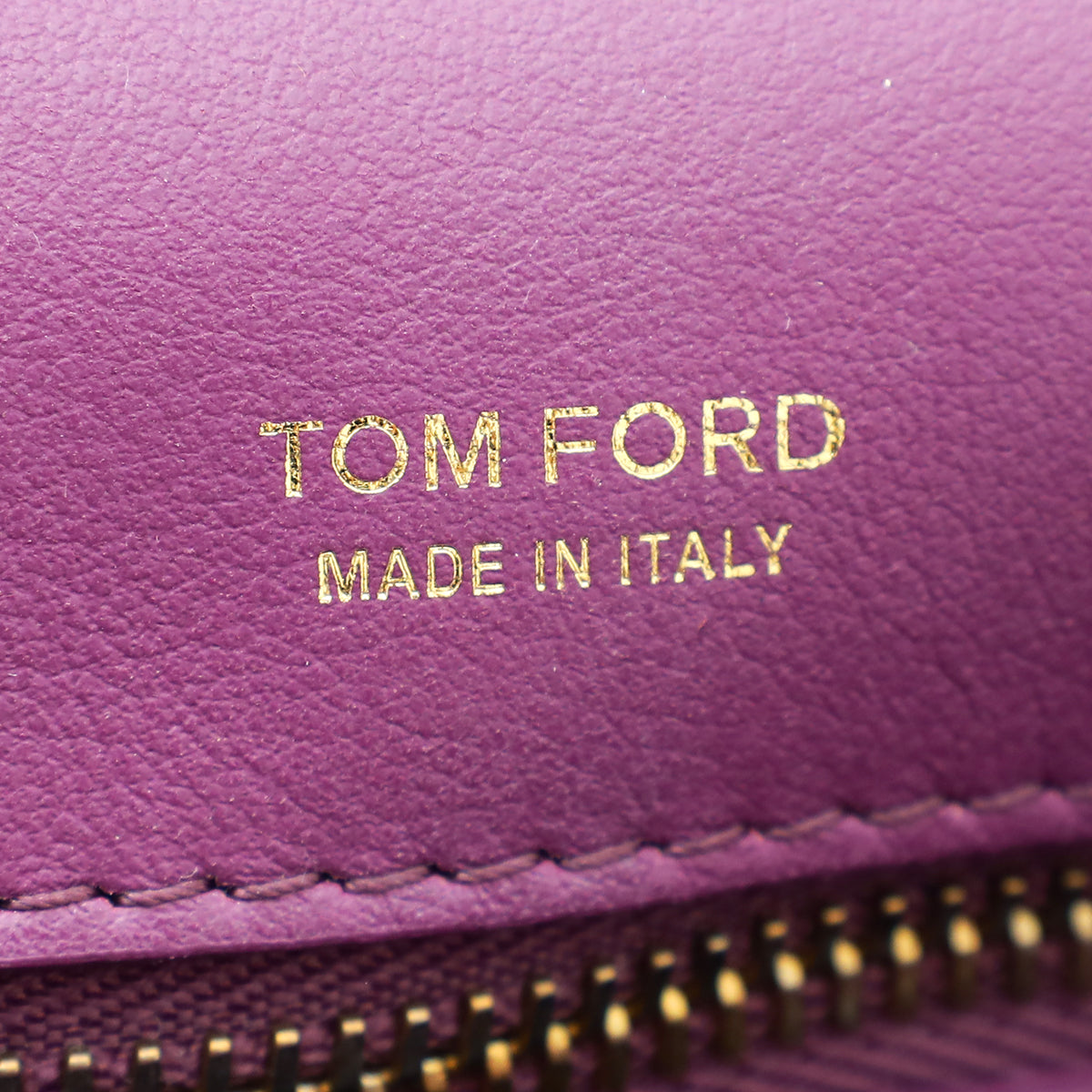 Tom Ford Purple Natalia Medium Shoulder Bag