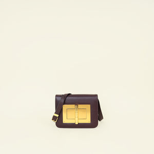 Tom Ford Wine Natalia Medium Shoulder Bag