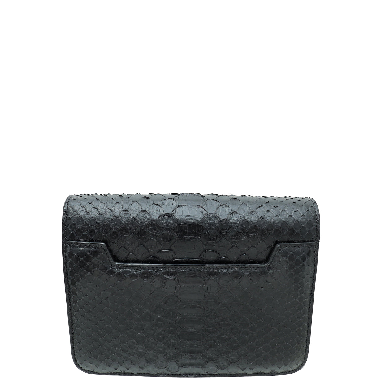 Tom Ford Black Python Natalia Flap Medium Bag-Tom Ford-THE CLOSET
