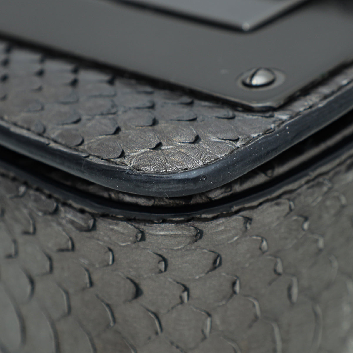 Tom Ford Metallic Gray Python Chain Natalia Bag – THE CLOSET