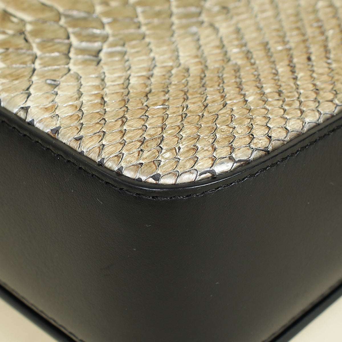 Tom Ford Bicolor Natalia Python Flap Small Bag