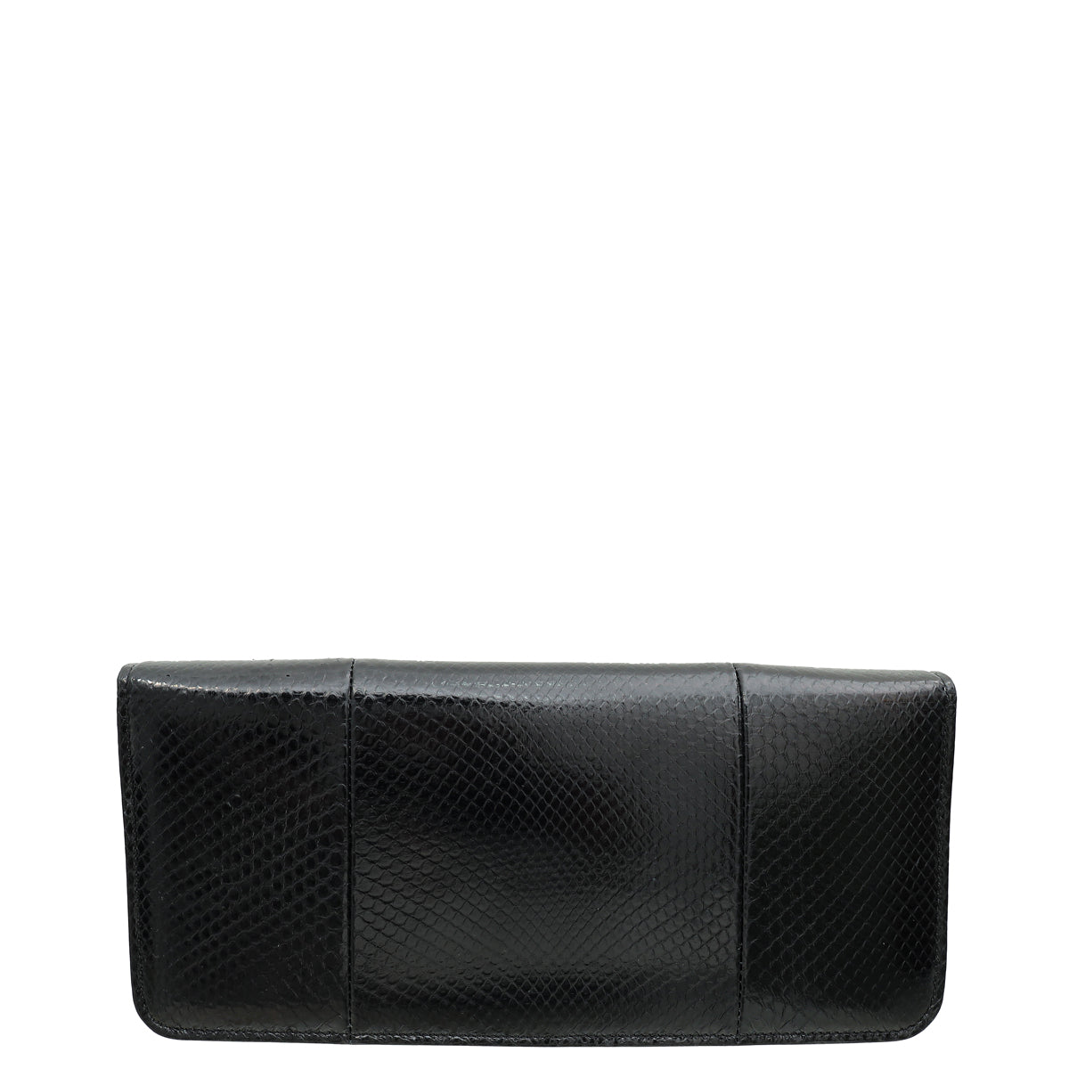 Tom Ford Black Python Natalia East West Clutch Bag