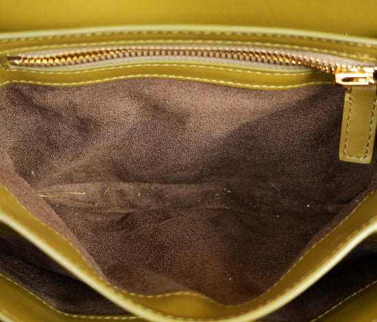 Tom Ford Olive Natalia Python Medium Shoulder Bag