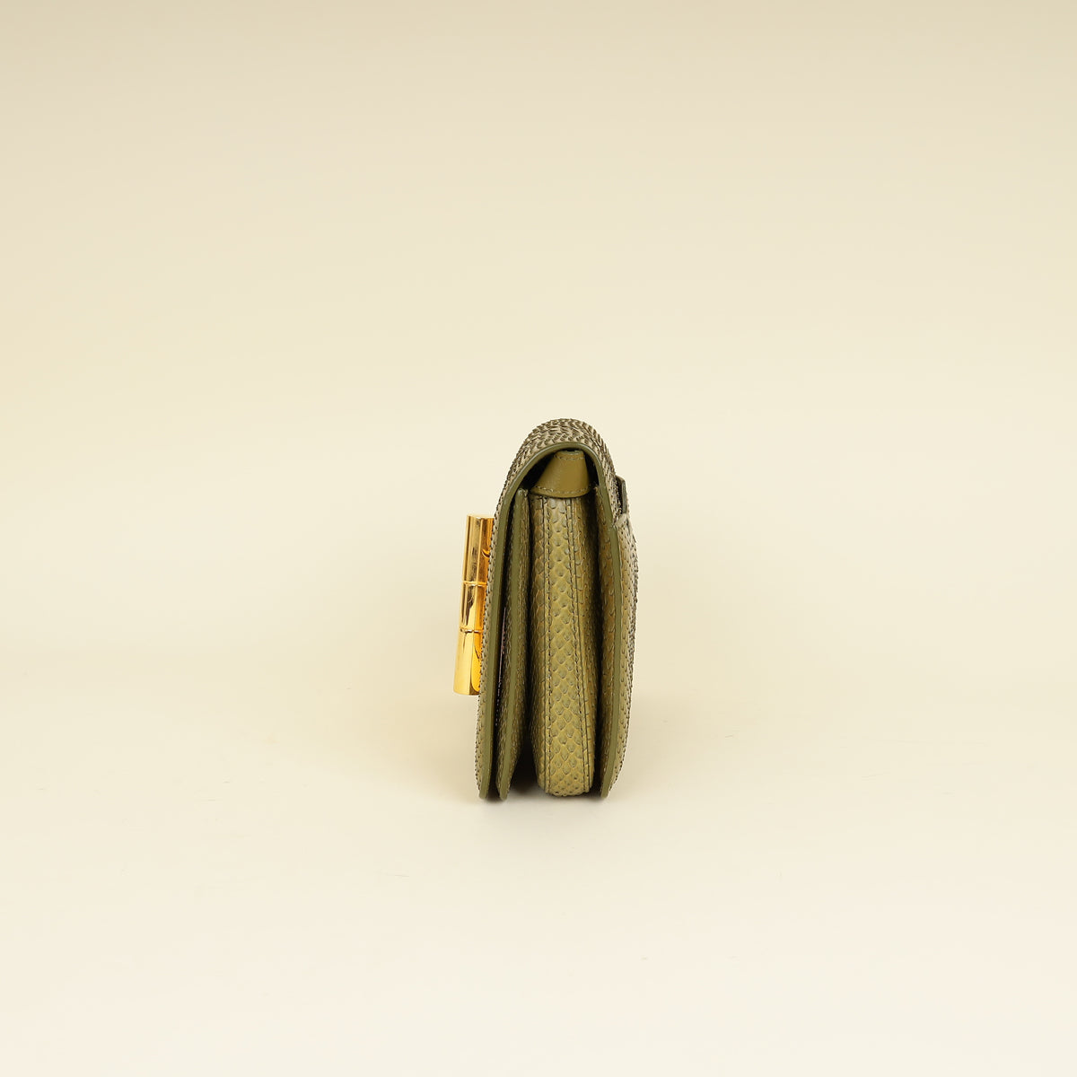 Tom Ford Olive Natalia Python Medium Shoulder Bag