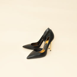 Tom Ford Black D'Orsay Pumps 37.5