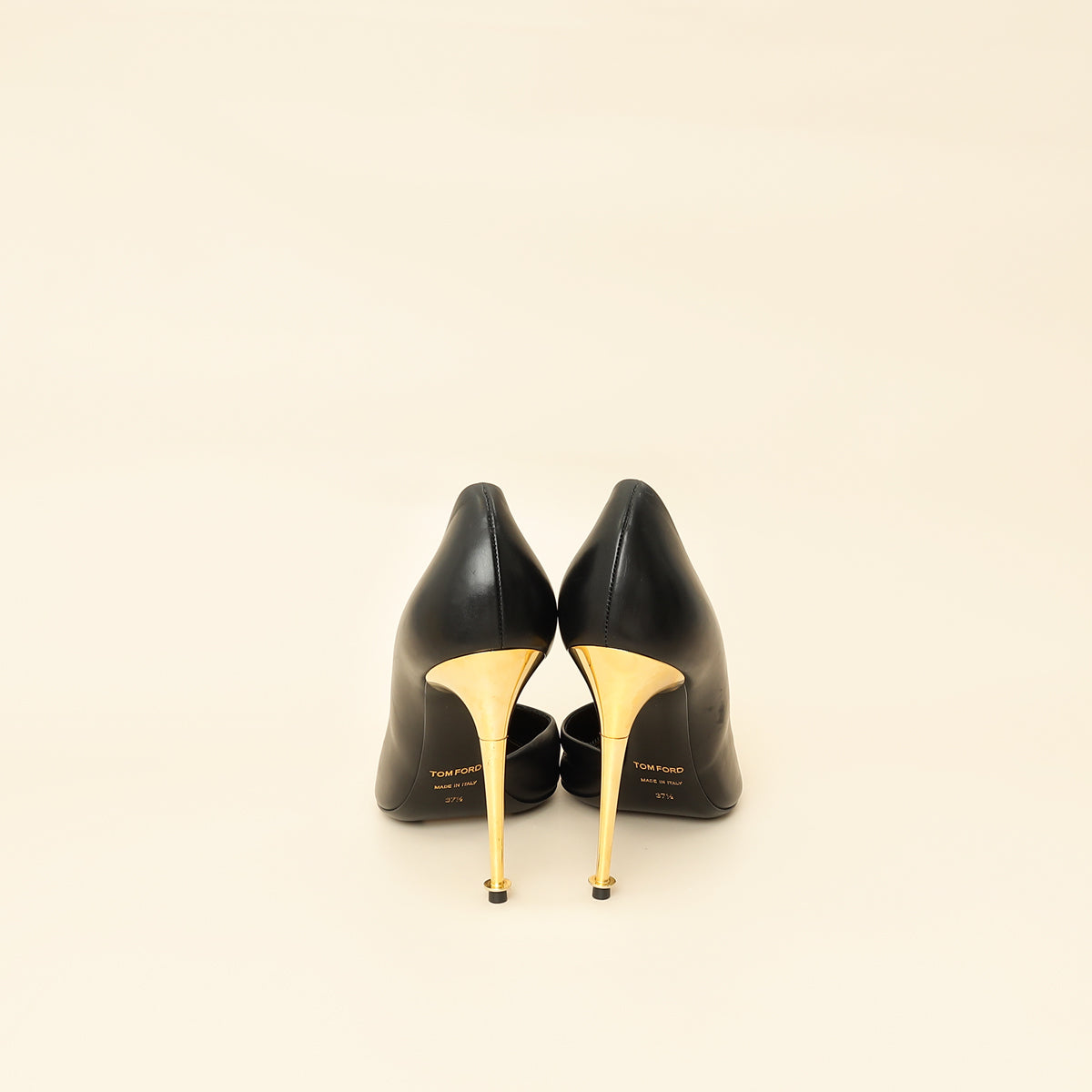 Tom Ford Black D'Orsay Pumps 37.5-Tom Ford-THE CLOSET